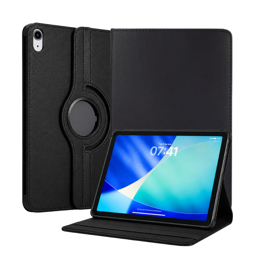 Capa Protetora Giratória P/iPad 10A 11A A16 Geração 10.9 A2777 A2696 A2757