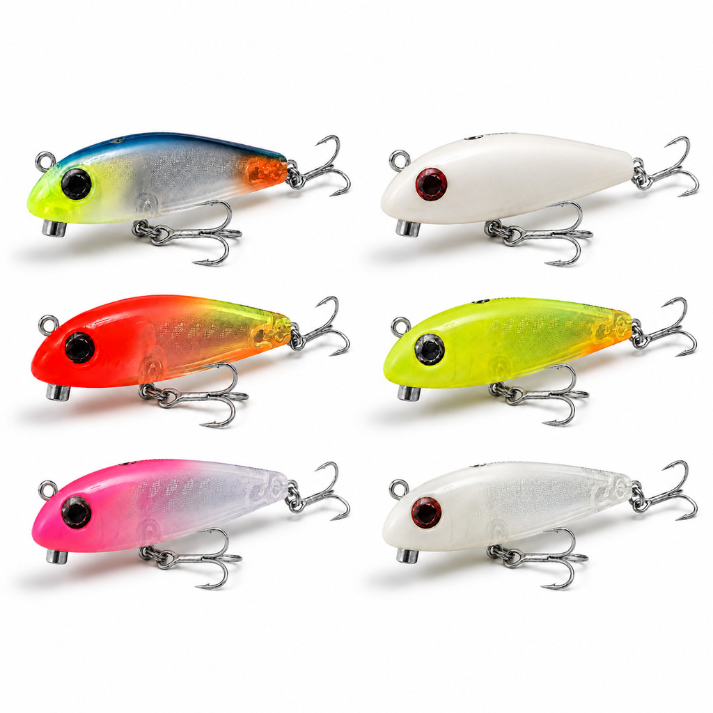 Isca Artificial para pesca Deconto, Birutinha Silence, 7Cm