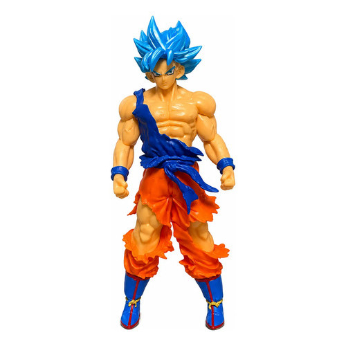 Boneco Dragon Ball Z Goku Super Saiyajin Blue Figure Action