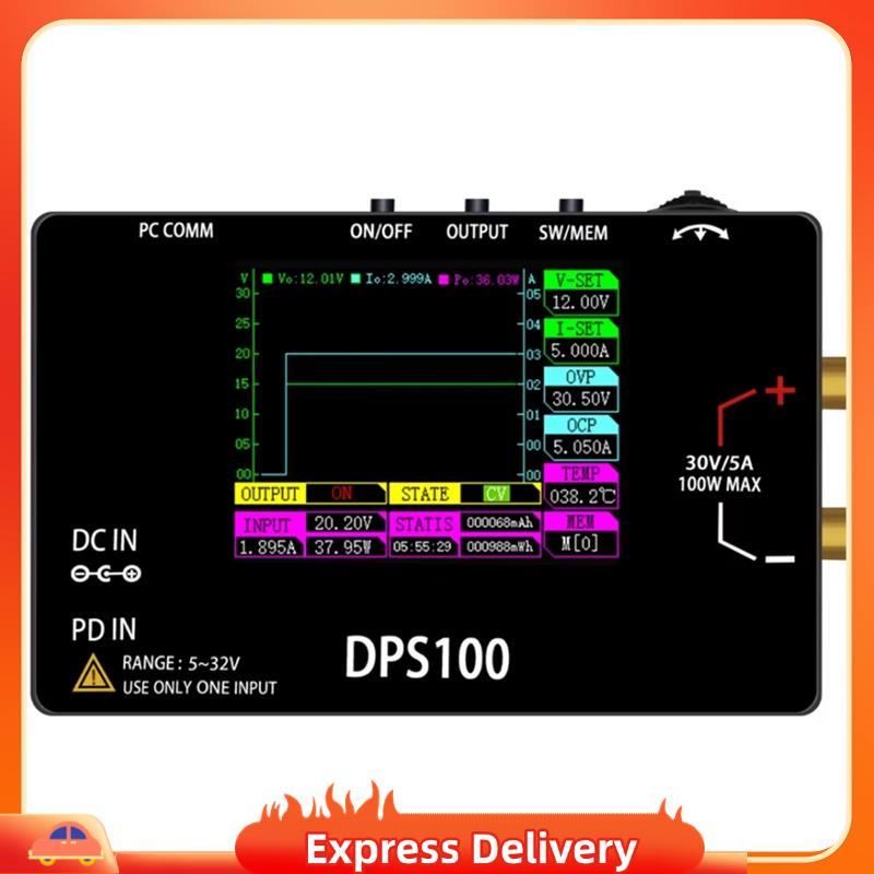 [Entrega Rápida BRY8] DPS100 30V 5A Fonte De Alimentação DC Portátil 100W Saída Digital CNC Ajustável Estabilizada Tipo-