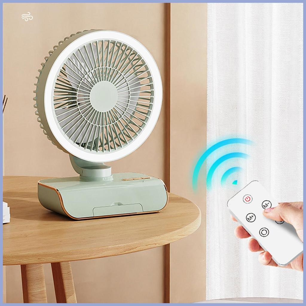 Ventilador Circulador De Ar De Mesa Ajustável De Circulação De Refrigeração De 5 Velocidades Para Cabeceira Quarto Escri