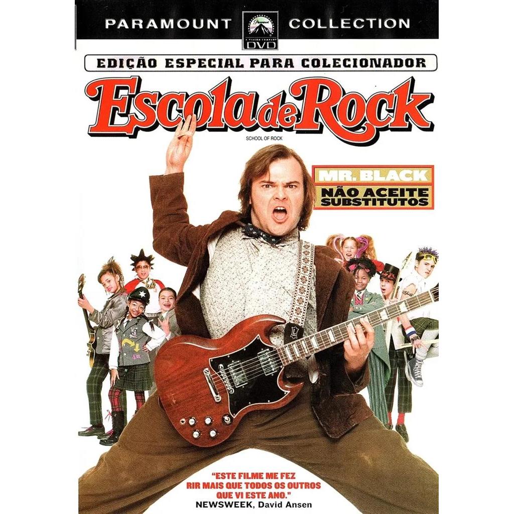 DVD ESCOLA DE ROCK = EDIÇÃO ESPECIAL = direção RICHARD LINKLATER