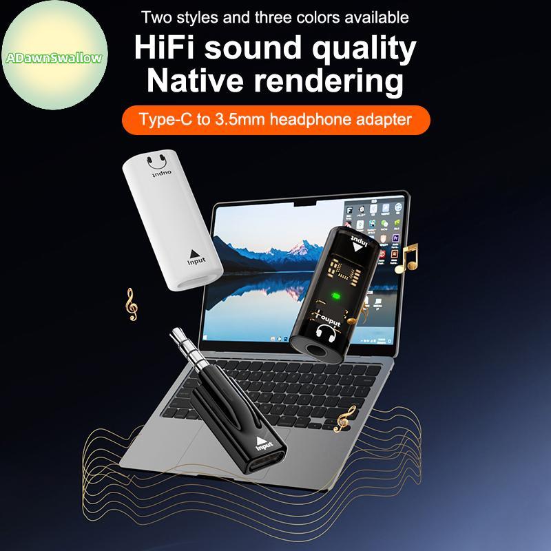 ADS Tipo C Fêmea Para 3.5mm Macho Aux Adaptador De Áudio Fone De Ouvido Aa Conversor CD Player Carro 17 16 Samsung Portá