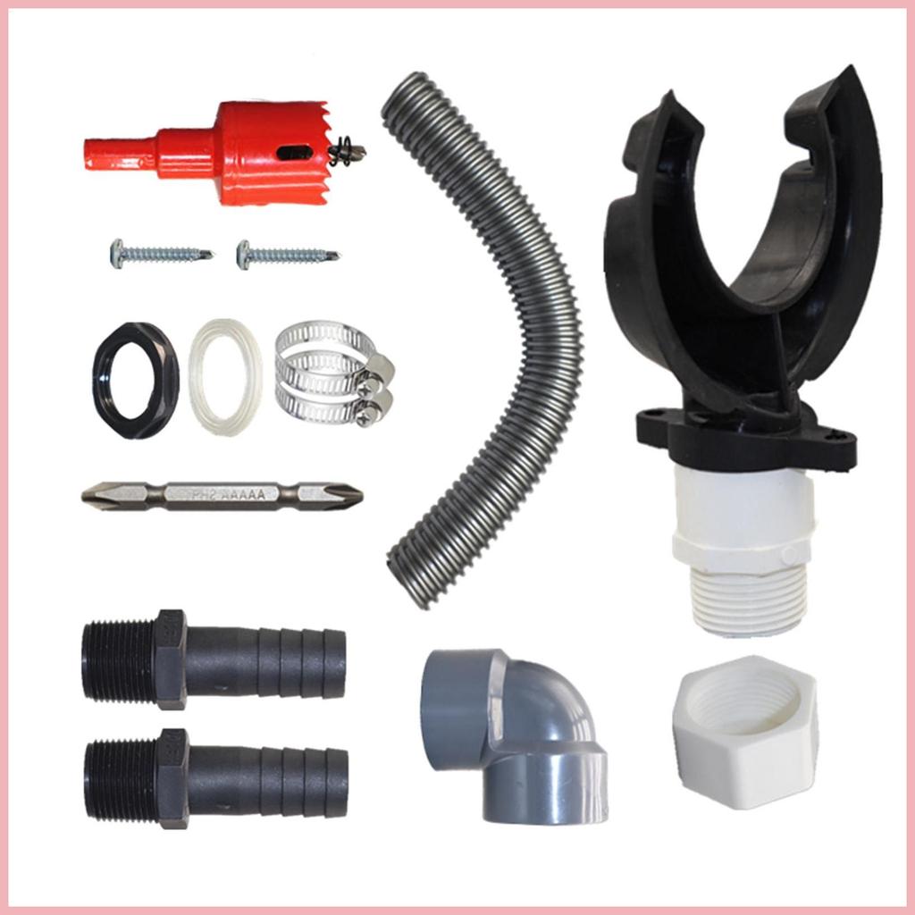 Kit De Conexão De Desviador De Chuva , Sistema Coletor Eficiente De Barril Para Coleta De Água Da De alpilyn3br