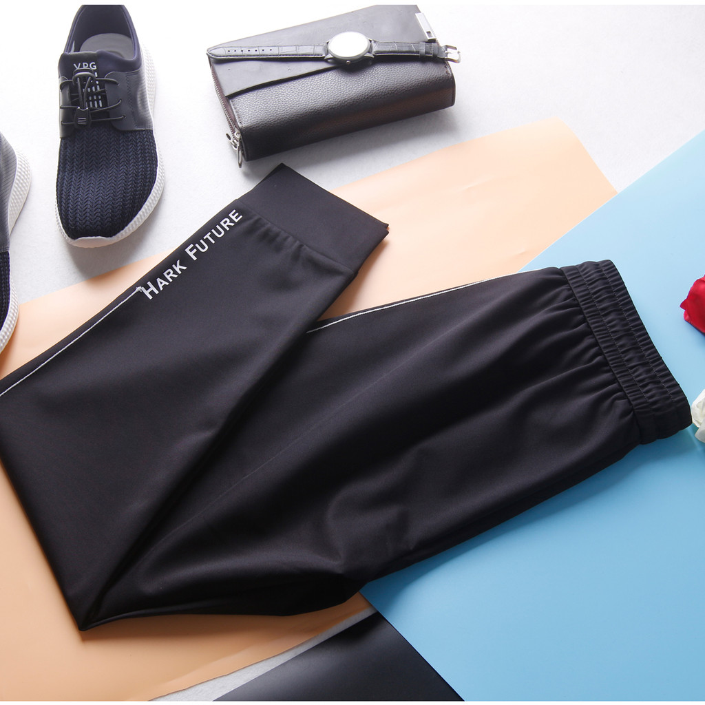 HL28249 mar série masculina primavera verão calças esportivas tornozelo comprimento calças moletom calças casuais respir