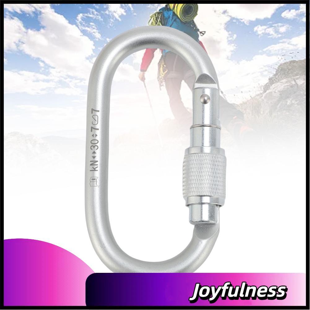 Joyfulness-br Rastky fivela de liga de alumínio parapente, trava manual de alta resistência para escalada, montanha,