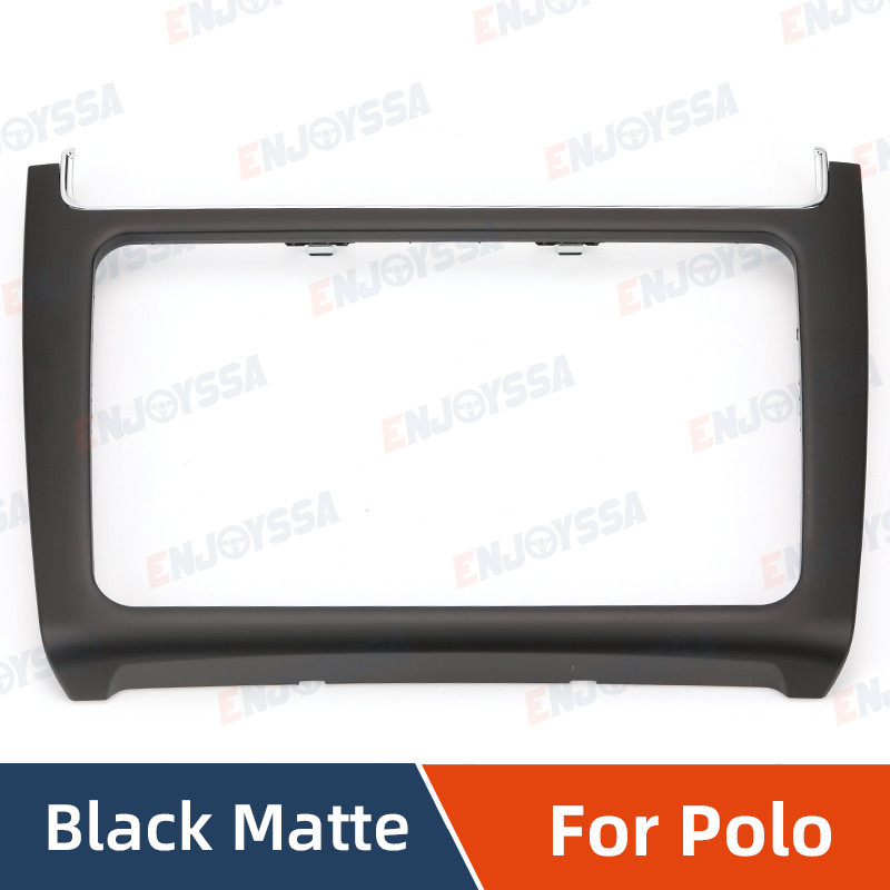 Moldura De Rádio OEM MIB , Tela , Placas De CD , Painel Decorativo Para VW MQB POLO 6C 6R 2014-2017 ABS De Alta Qualidad