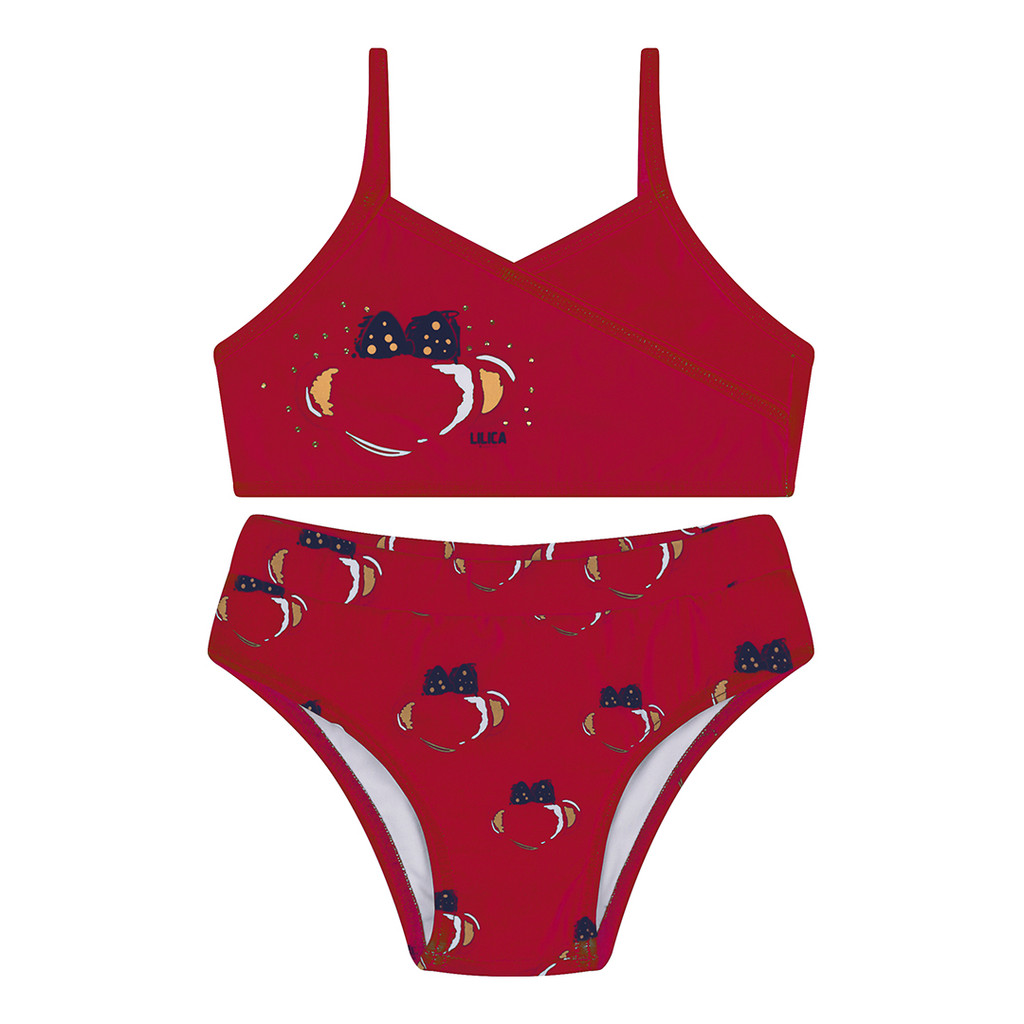 Conjunto Biquíni Menina Lilica Ripilica