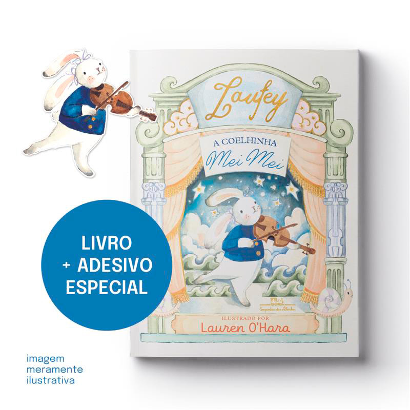 Livro A coelhinha Mei Mei - Capa Comum