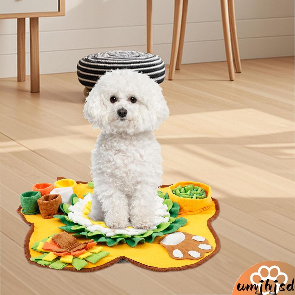 Pet Snuffle Esteira Para Cães Máquina Lavável Interativo Antiderrapante Forrageamento Quebra-Cabeça Cobertor SHOPSKC1597