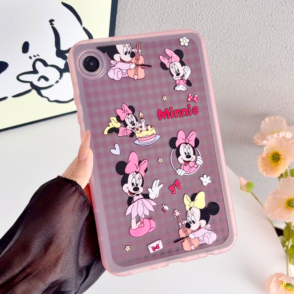Para Samsung Galaxy Tab S6 Lite 2024 2022 2020 10.4 Polegadas De Alta Qualidade Bonito Desenho Animado Minnie Case SM-P6