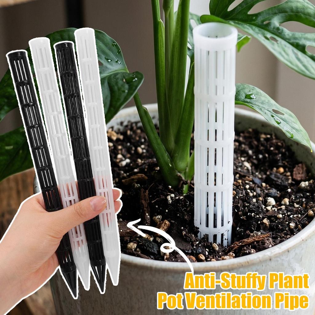 Tubo De Ventilação De Raiz De Plástico PP Aparável-Aeração Anti-Rot Reutilizável-Estaca De Respiração De Solo Ecológica
