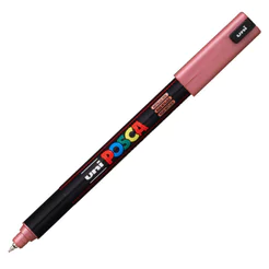 Caneta Posca PC-1MR Vermelho Metálico Uni-Ball
