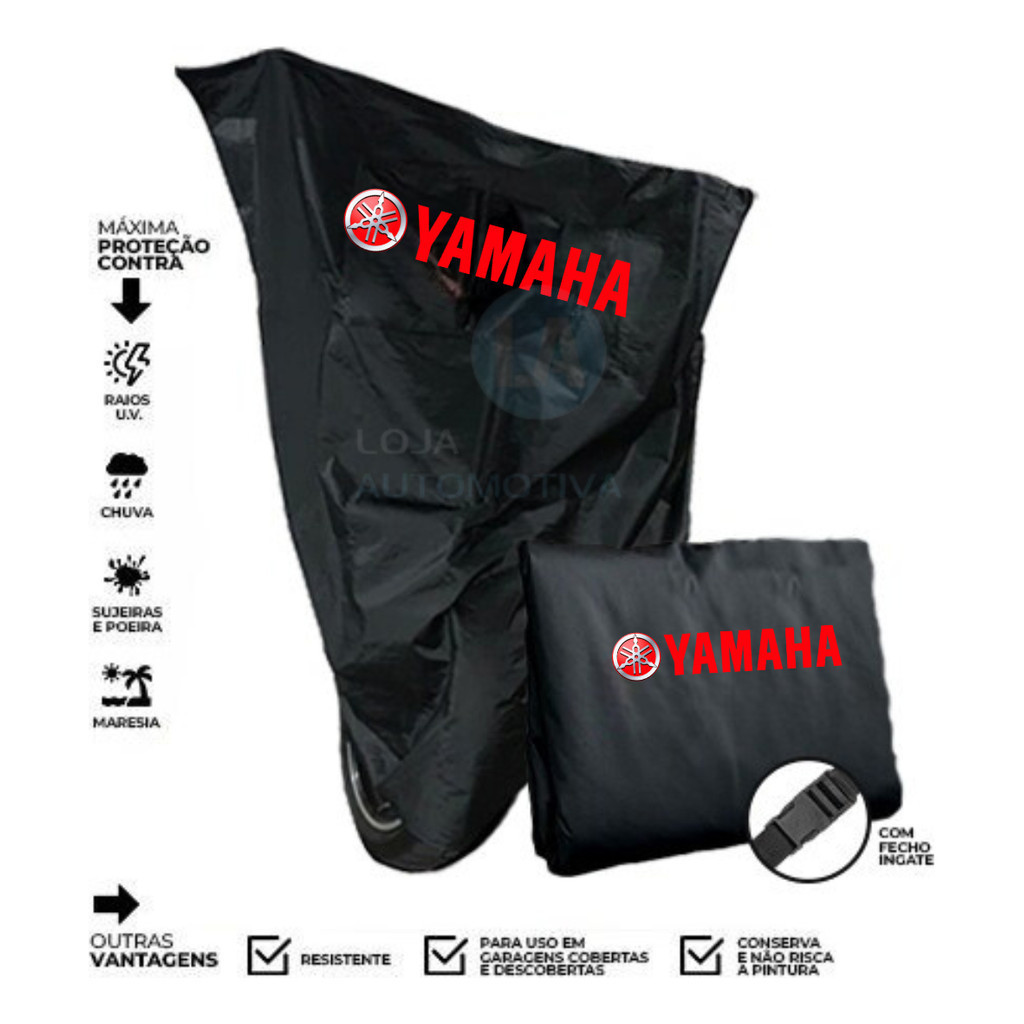 Capa Para Cobrir Moto Yamaha Mt 07 Termica Impermeavel Logo
