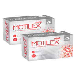 Kit 2 Motilex Caps Colágeno Tipo II Não Hidrolisado com 60 Cápsulas
