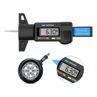 Paquímetro Digital Medidor Profundidade Sulcos Pneus (BOM-6519)