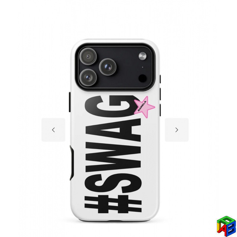 Letras De Hip-hop SWAG Para Samsung A06/A07/A16/A17/A25/A26/A36/A37/A54/A55/A56/A57/S23/S24/S25/S26 2 Em 1 Capa De Prote