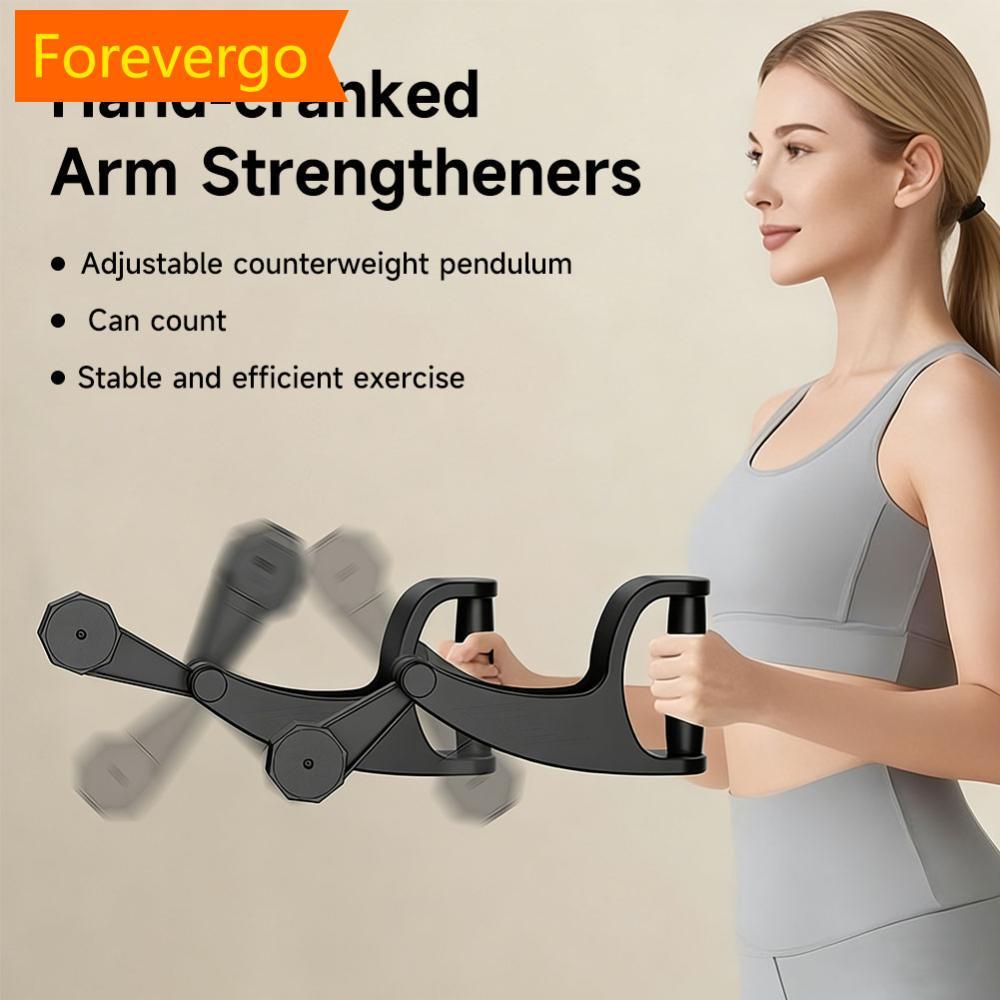 forevergo 1 Par De Exercitador De Braço De Agitação De Mão , Tecnologia Preta , Corda De Batalha Sem , Agitador De Balan
