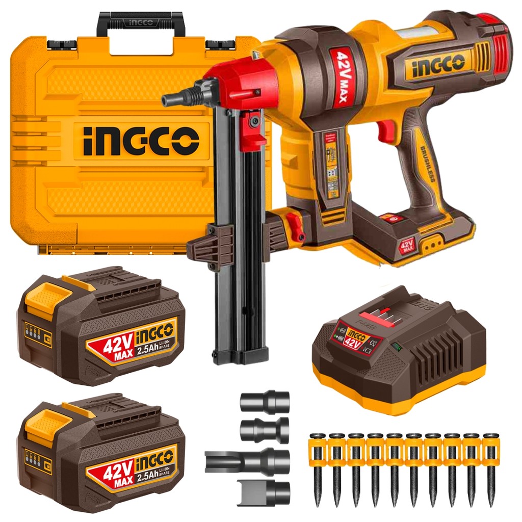 Pinador Para Concreto 42v (19 ~ 40mm) CCNLI420602-9 - Ingco