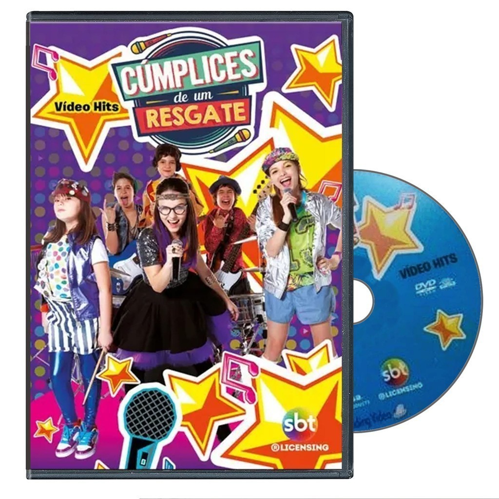 Dvd Cumplices de Um Resgate Videos Hits da Novela