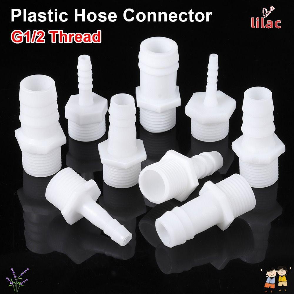 Acoplador De Tubo Lilás 1/10 Peças , Conector De Mangueira Do Sistema De Irrigação Por Gotejamento 4/6/8/12/14/16/18/20m