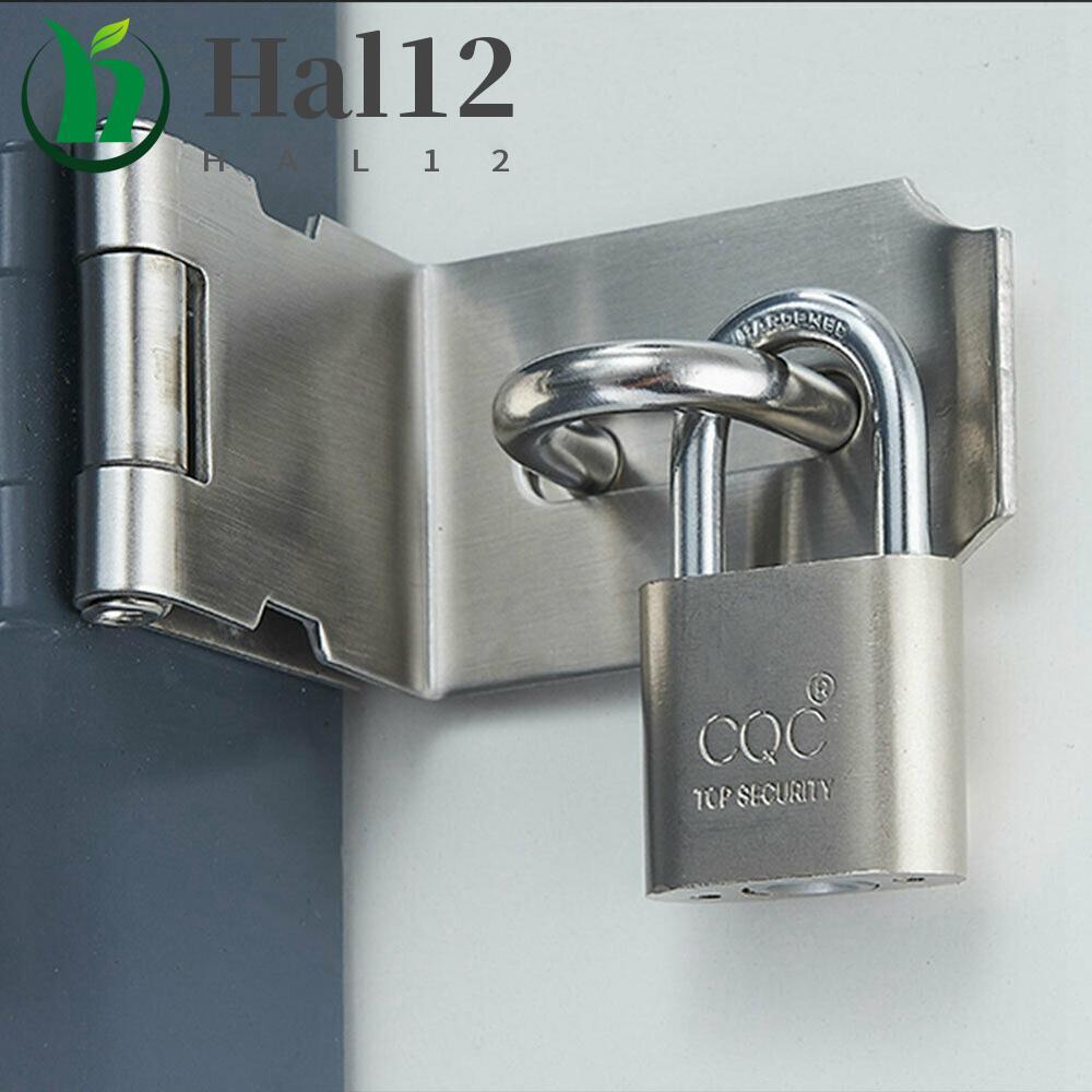 HALB Ferrolho Anti-Roubo 90 Graus Gabinete Segurança Ferragem Hotel Grampo Porta Galpão Fechadura Da Accessary