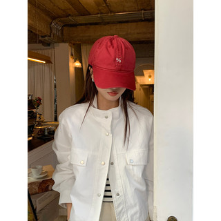 Nismoto common americano Retro angustiado chapéu de beisebol feminino outono inverno novo estilo de aba larga protetor s