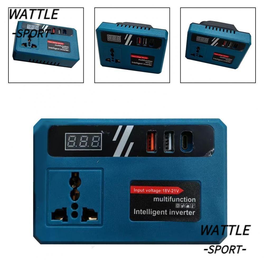 Inversor De Lítio WATTLE , Alta Potência De 120 W , Transformador Conversor De Energia DC 21 V Para 220