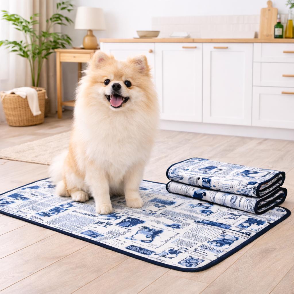 12 Fraldas Laváveis Pet 70x50 – Reutilizável 300x, Reduz Descartáveis, Protege o Meio Ambiente