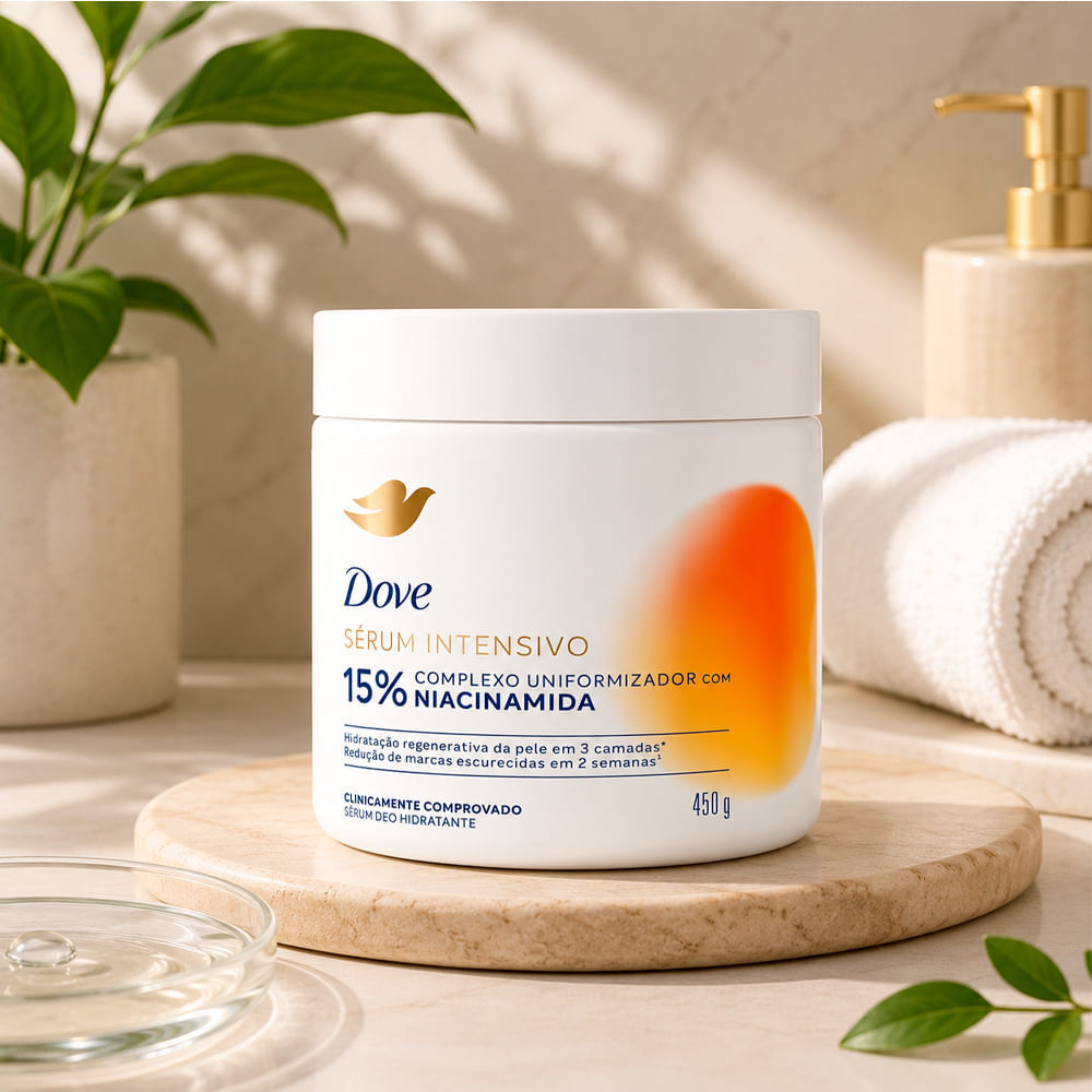 Sérum Hidratante Corporal Dove Intensivo Uniformador Com 15% Niacinamida 450g