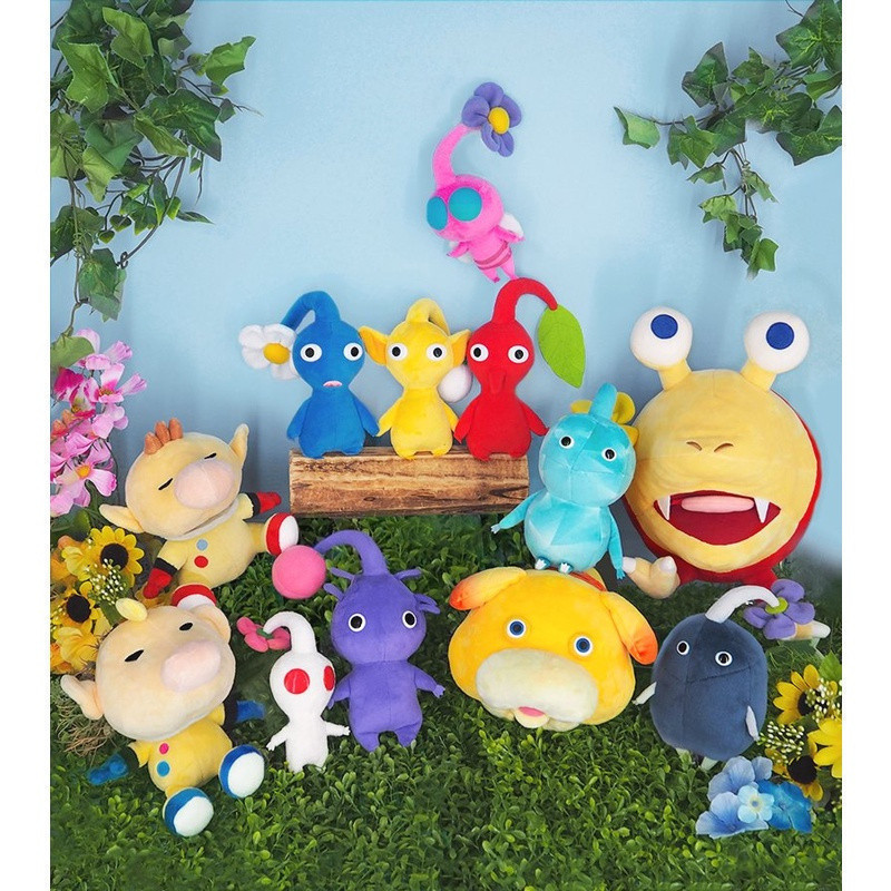 Novo brinquedo de pelúcia Pikmin, brinquedo de pelúcia Ice-Eye, adequado para entusiastas de jogos.