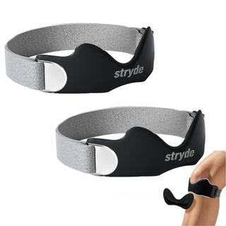 Suporte de Joelho Stryde, Suporte de Joelho com Tiras de Precisão, Tiras de Suporte para Tendão Patelar Respiráveis e Nã