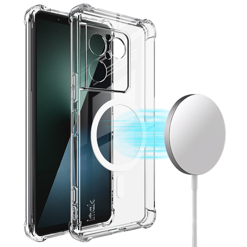 Capa Magnética Para Sony Xperia 1 VIII Pro-I Soft Airbag TPU IMAK Resistente A Choques