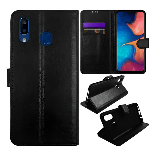 Capinha Capa Carteira Flip Para Galaxy A20 A205 A30 A305 6.4