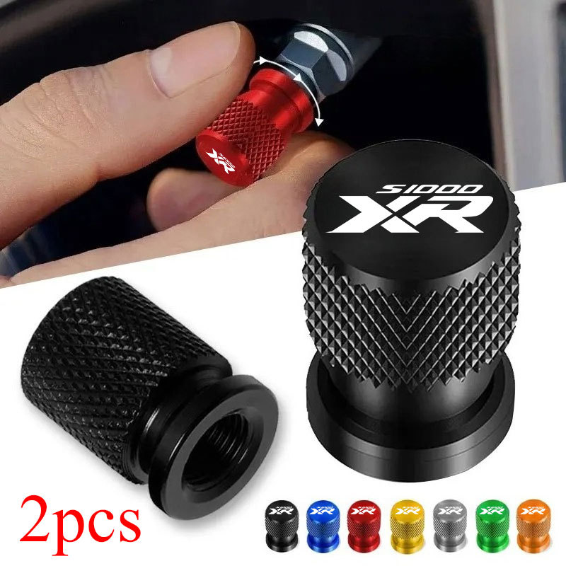 Para BMW S1000XR S1000 XR Peças Do Pneu Da Roda Motocicleta Tampas Haste Válvula Capa Acessórios