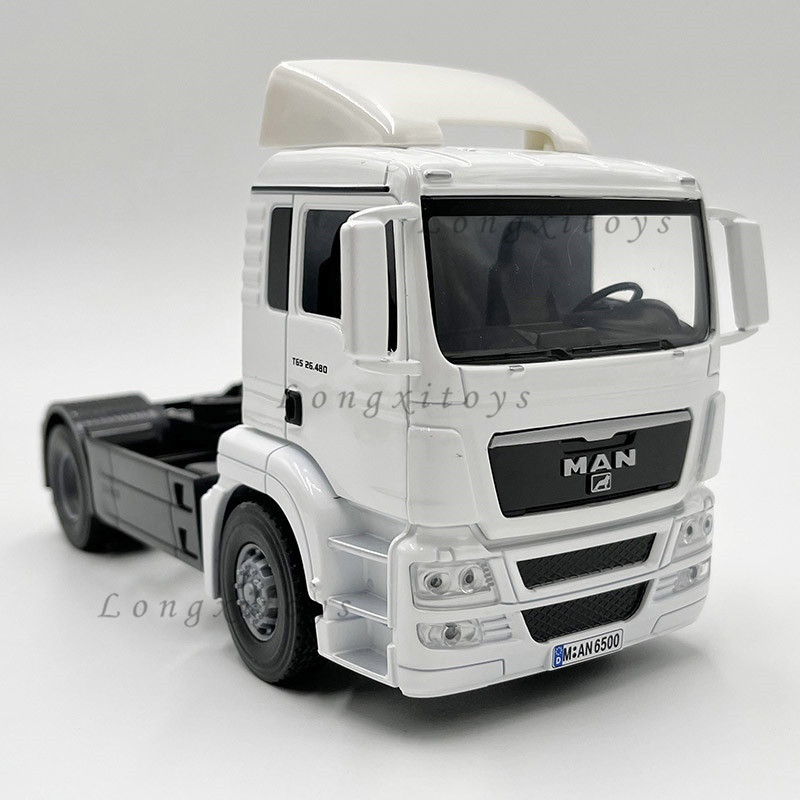 Joy City 1 : 32 Modelo De Caminhão De Metal Fundido Toy Man TGS 26.480 Semi-Trailer Trator Réplica Em Miniatura