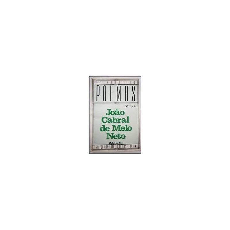 Os Melhores Poemas de João Cabral de Melo Neto autor Antonio Carlos Secchin