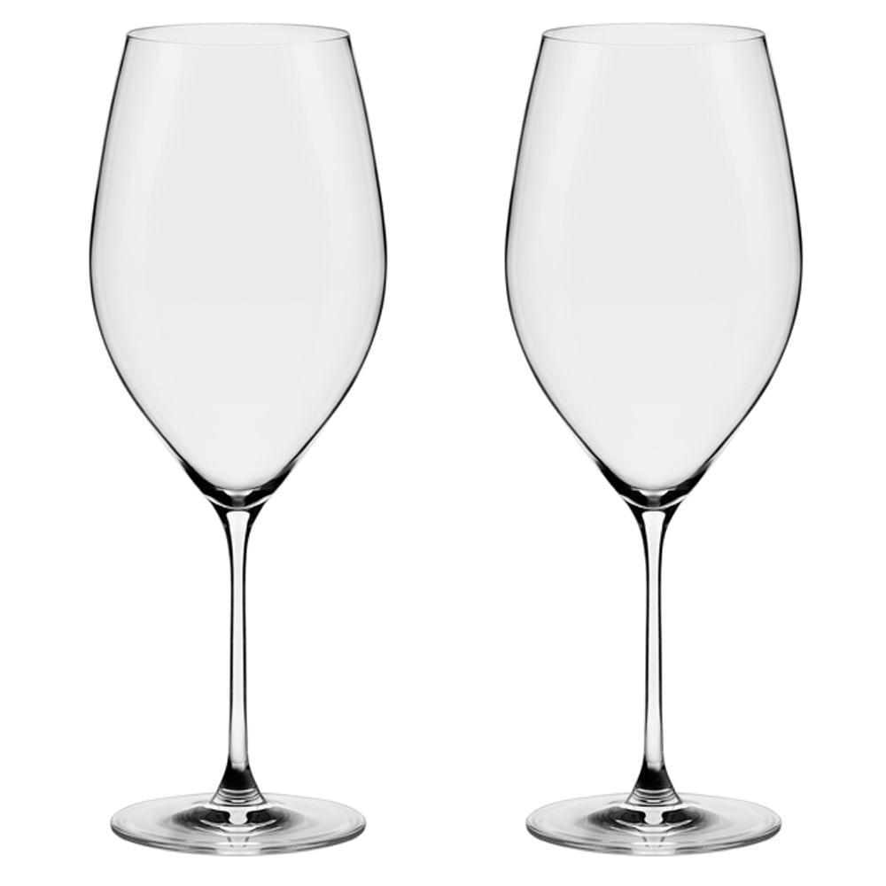 Jogo de 2 Taças de Cristal Bordeaux 920 Ml Athenas Classic