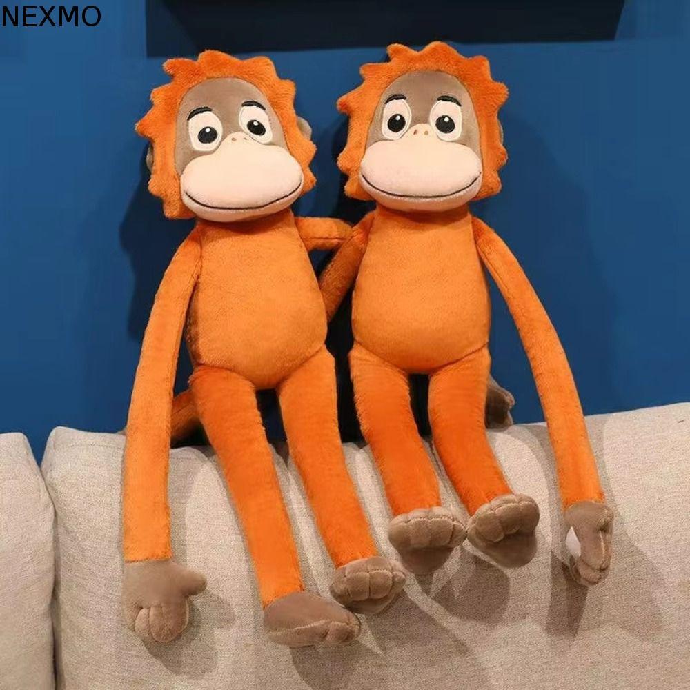 NEXMO Grande Boneca De Macaco De Pelúcia , De Braço Longo Gorila Orangotango De Desenho Animado De 50cm