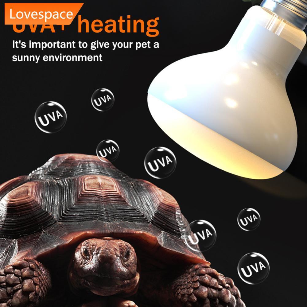 LS-STORE 25W-100W UVA Pet Réptil Lâmpada De Aquecimento Calor Tartaruga Lagarto Aquecedor Espectro Completo Sunlamp Para