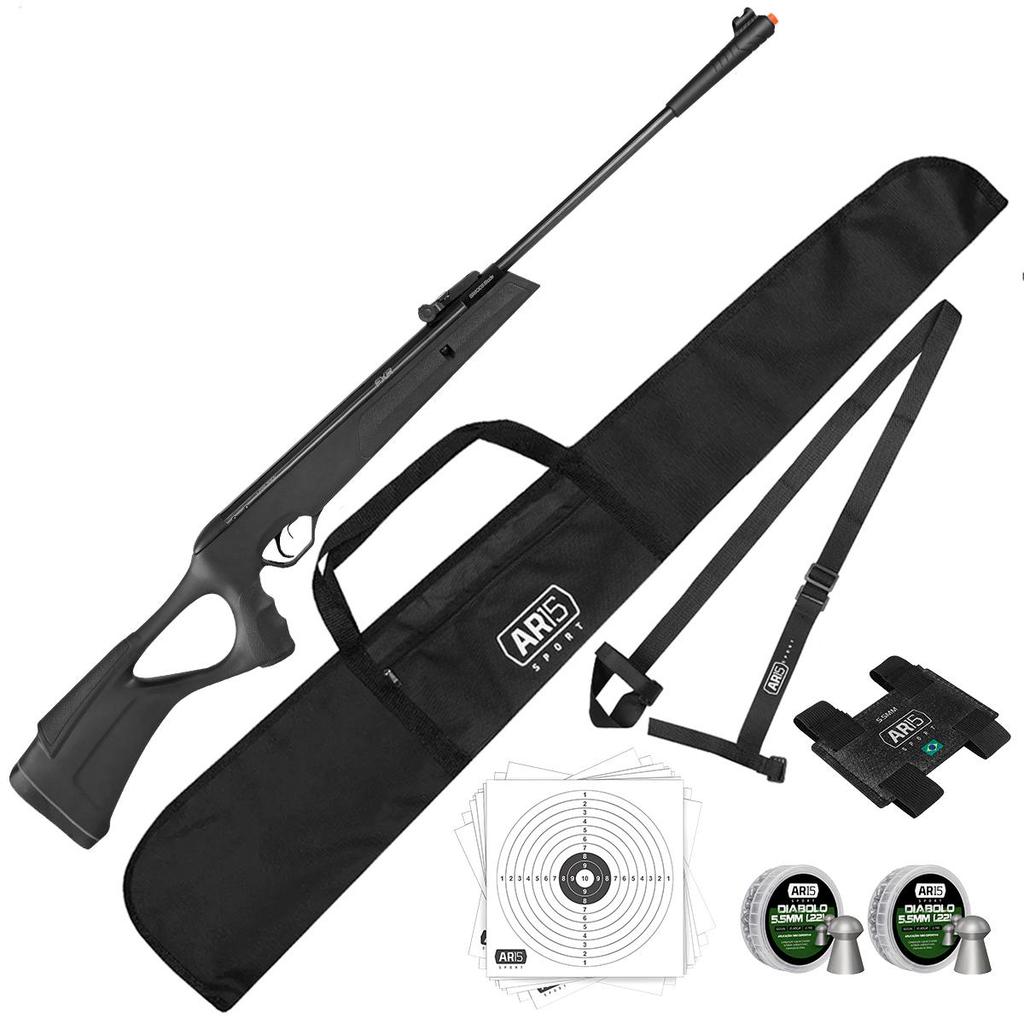 Espingarda de Pressão 5.5 Artemis GR800S Blade + Munição