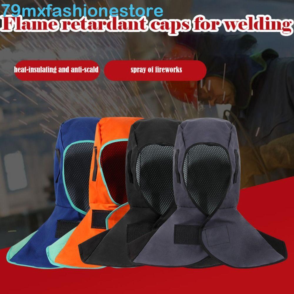 Capacete De Soldagem De Proteção Completa MXFASHIONESB , Capa De Pescoço À Prova De Fogo Queimaduras , Poeira
