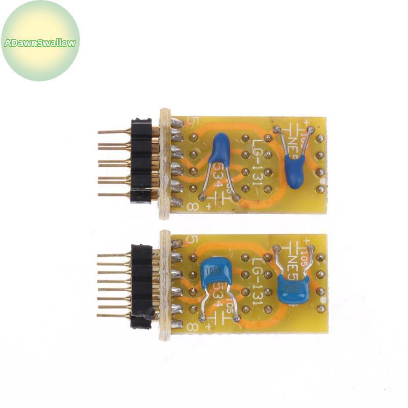 ADS Duplo Único DIP8 Para OP-Amp Áudio Opamp Adaptador Assento De Conversão NE5534 AD797 OPA627 Amplificador Operacional