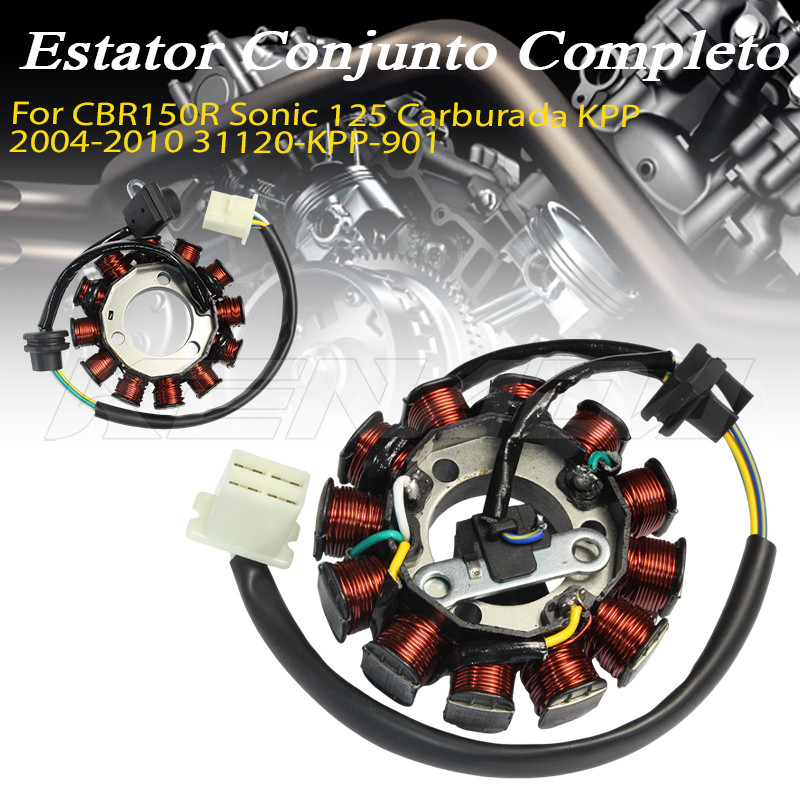 Bobina Estator Gerador Magneto Para Scoopy K2F Importada 2021-2022 Peça 31220-K2F-N01