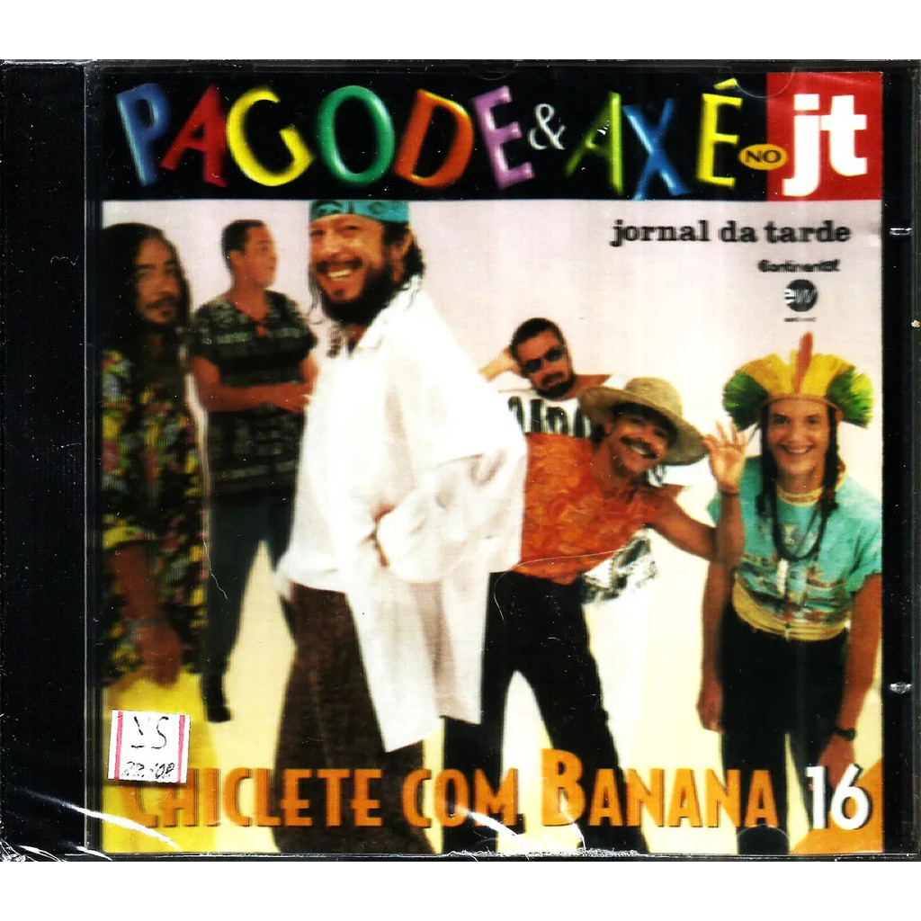 Cd / Chiclete Com Banana = Pagode E Axé No Jt V.16