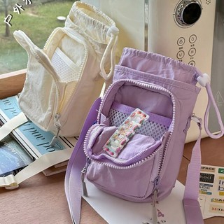 Bolsa mensageiro leve para viagem ao ar livre, masculina, feminina, estudante, garrafa de água, esportes ao ar livre, bo