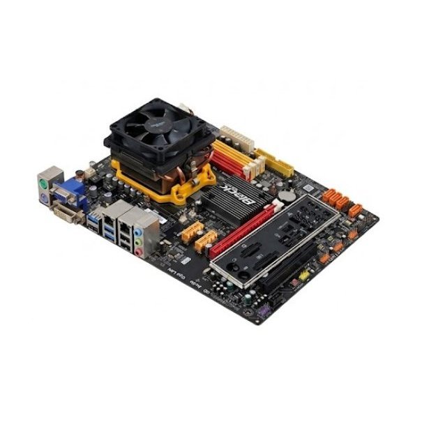 Kit Placa Mãe ECS Black Series com Processador AMD Phenom II e Cooler