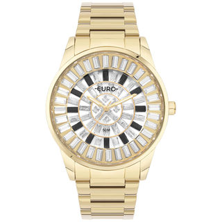 Relógio Euro Feminino Stones Dourado - EUY121F6AA/4K