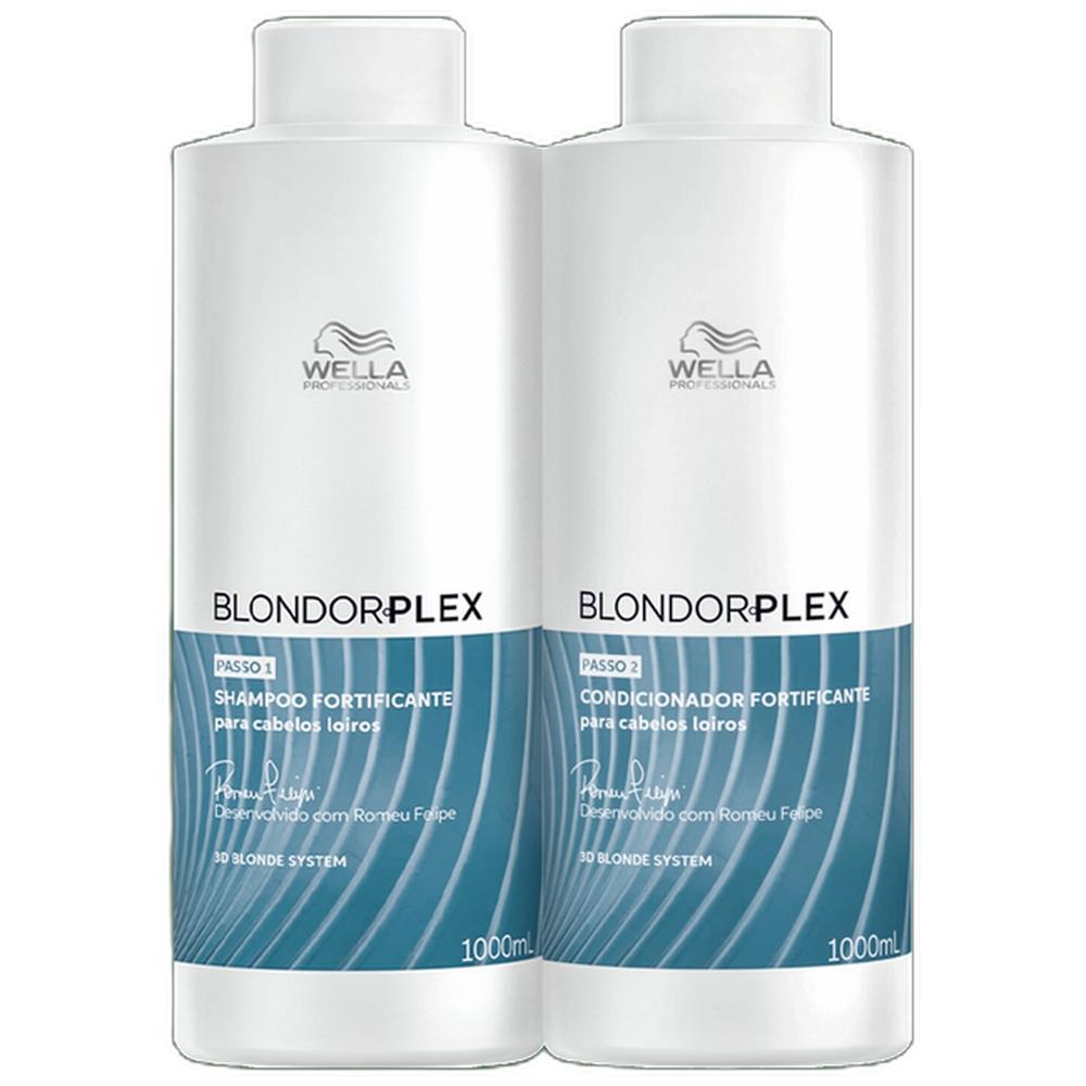 Kit Wella Professionals BlondorPlex Litro (2 Produtos)