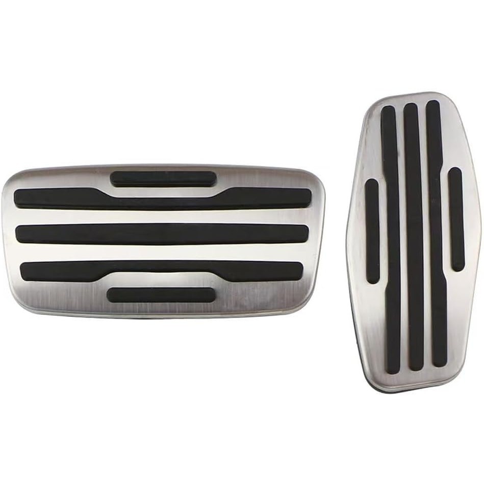 Capa De Pedal De Gás Para Acelerador De Freio De Aço Sem Broca Compatível Com Chevrolet Silverado 1500 2500 3500 2020-20